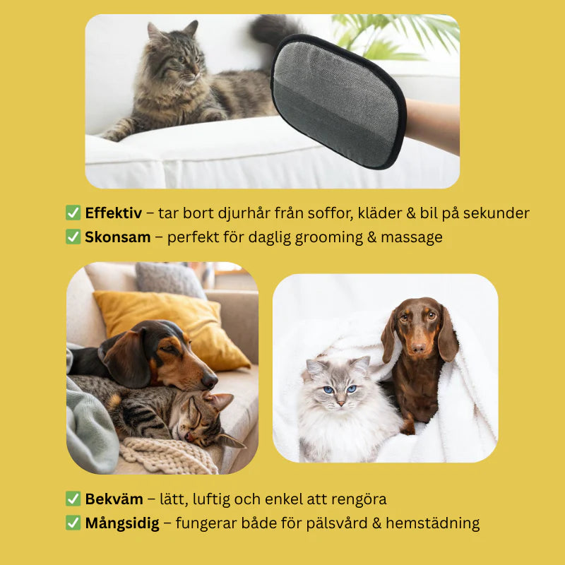 Hårborttagningshandske